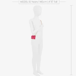 Zaccone Bags*Girls Pink Mini Shoulder Bag (8cm)