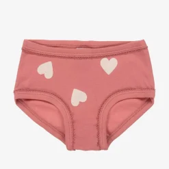 Petit Bateau Underwear*Girls Pink Organic Cotton Knickers (3 Pack)