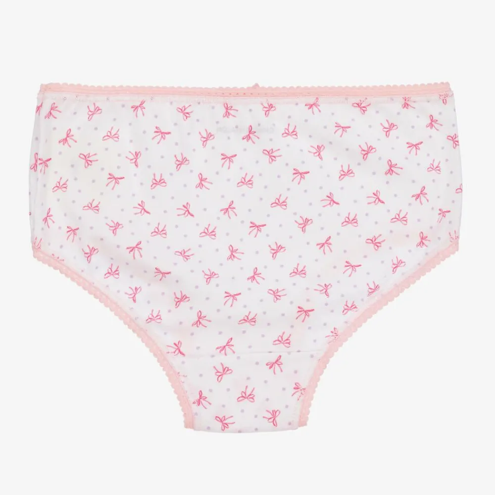 Childrensalon Essentials Underwear*Girls Pink Organic Cotton Knickers (5 Pack)