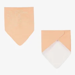 Burberry Gifts|Babysuits*Girls Pink Organic Cotton EKD Babysuit Set Apricot