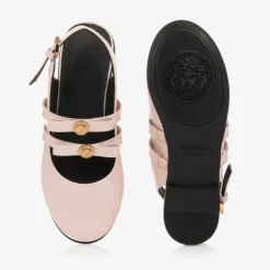 Versace Pumps & Ballerinas|Pumps & Ballerinas*Girls Pink Patent Leather Medusa Pumps