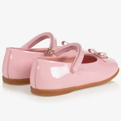 Dolce amp; Gabbana Bar Shoes*Girls Pink Patent Leather Shoes