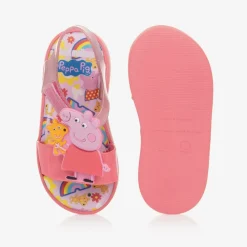Mini Melissa Sandals|Sandals*Girls Pink Peppa Pig Jelly Sandals