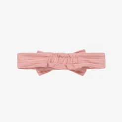 Kissy Love Hair Accessories*Girls Pink Pima Cotton Abloom Headband
