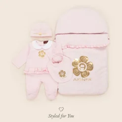 AIGNER Gifts*Girls Pink Pima Cotton Nest (73cm)