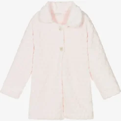Story Loris Towels & Robes*Girls Pink Plush Dressing Gown