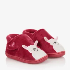 Chipmunks Slippers|Slippers*Girls Pink Plush Llama Slippers