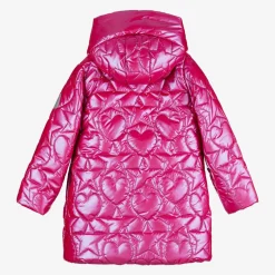 A Dee Coats & Jackets*Girls Pink Quilted Coat