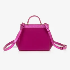 Dolce amp; Gabbana Bags*Girls Pink Rhinestones Sicily Bag (14cm)