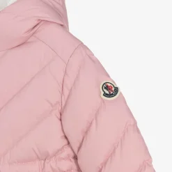 Moncler Enfant Coats & Jackets*Girls Pink Sanaa Hooded Down Coat
