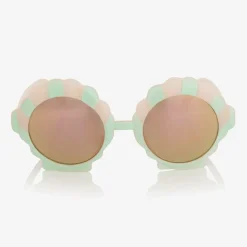 Molo Clothing Accessories*Girls Pink Seashell Sunglasses (UVA/UVB) PalePink