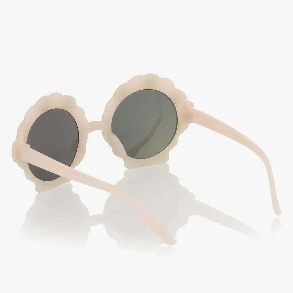 Molo Clothing Accessories*Girls Pink Seashell Sunglasses (UVA/UVB) PalePink
