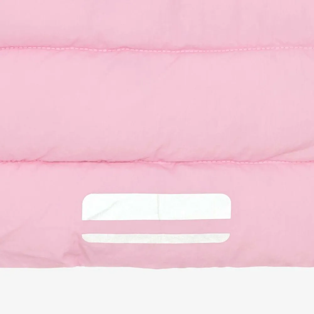 Mitty James Coats & Jackets*Girls Pink Showerproof Puffer Coat