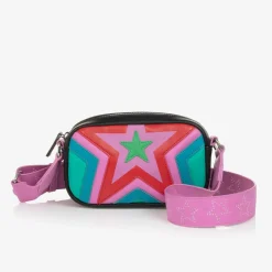 Stella McCartney Kids Bags*Girls Pink Star Messenger Bag (18cm)