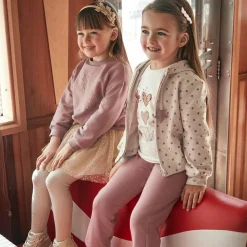 Mayoral Tracksuits*Girls Pink Star Print Tracksuit Set