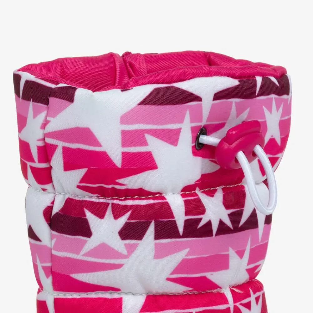 Agatha Ruiz de la Prada Snow Boots|Snow Boots*Girls Pink Star Snow Boots