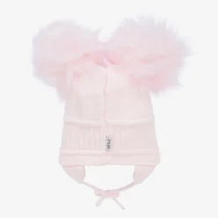 Sätila of Sweden Hats*Girls Pink Tindra Double Pom-Pom Hat