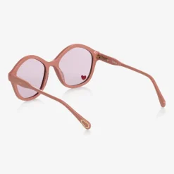 Chloé Clothing Accessories*Girls Pink Tinted Sunglasses