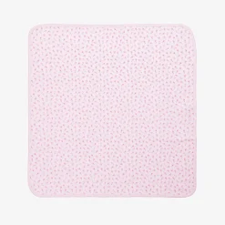 Kissy Kissy Blankets & Shawls*Girls Pink Tulip Blossoms Cotton Blanket (73cm)