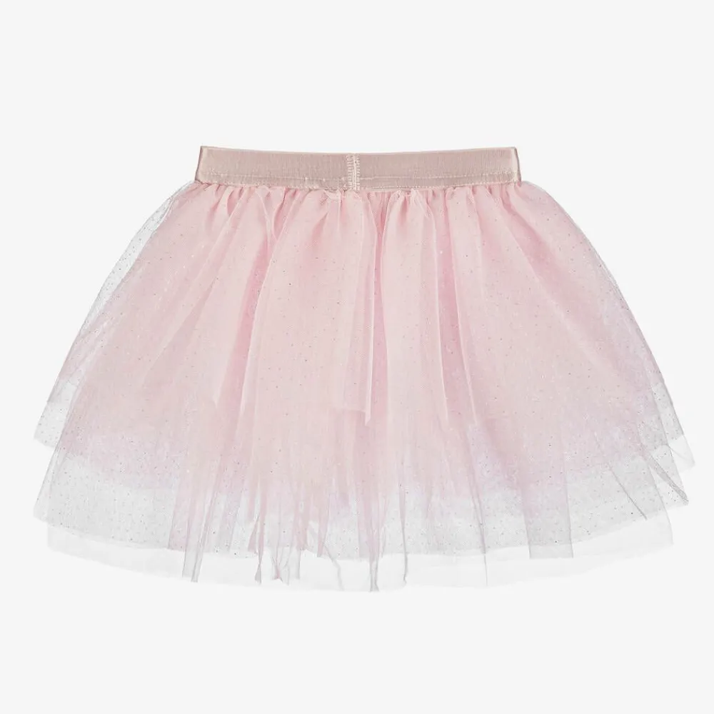 Danskin Activewear*Girls Pink Tulle Tutu Skirt