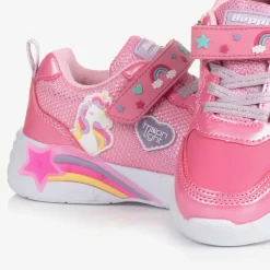 Beppi Trainers|Trainers*Girls Pink Unicorn Light-Up Trainers
