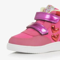 Agatha Ruiz de la Prada Trainers|Trainers*Girls Pink Velcro High-Top Trainers