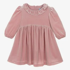 Abel amp; Lula Dresses*Girls Pink Velvet Sparkle Dress