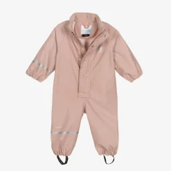CeLaVi Coats & Jackets*Girls Pink Waterproof Rainsuit