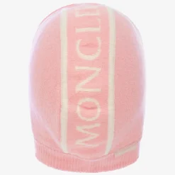 Moncler Enfant Hats*Girls Pink Wool Balaclava