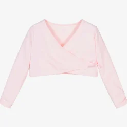 Danskin Activewear*Girls Pink Wrap Cardigan