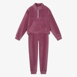 Mayoral Tracksuits*Girls Purple Corduroy Tracksuit