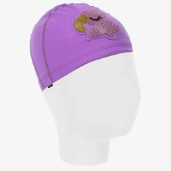 Bling2o Swimwear*Girls Purple Flamingo Swimming Cap
