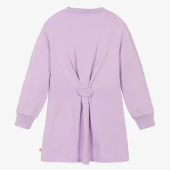 Billieblush Dresses*Girls Purple Flower Sweatshirt Dress