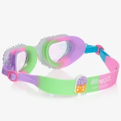 Bling2o Swimwear*Girls Purple Hearts Swimming Goggles