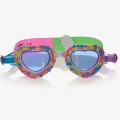Bling2o Swimwear*Girls Purple Hearts Swimming Goggles
