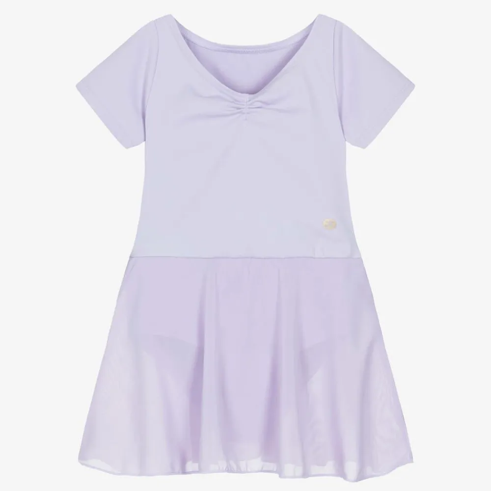 Danskin Activewear*Girls Purple Leotard Dress
