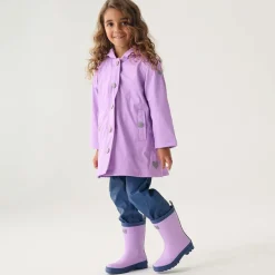 Little Blue House by Hatley Rain Boots|Rain Boots*Girls Purple Rain Boots
