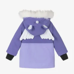 Roarsome Snowwear*Girls Purple Sparkle The Unicorn  Ski Jacket