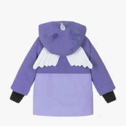 Roarsome Snowwear*Girls Purple Sparkle The Unicorn  Ski Jacket