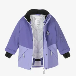 Roarsome Snowwear*Girls Purple Sparkle The Unicorn  Ski Jacket