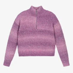 Mayoral Tops*Girls Purple Sweater