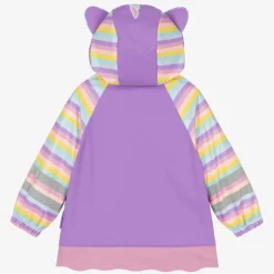 Playshoes Coats & Jackets|Coats & Jackets*Girls Purple Unicorn Raincoat