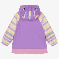 Playshoes Coats & Jackets|Coats & Jackets*Girls Purple Unicorn Raincoat