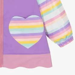 Playshoes Coats & Jackets|Coats & Jackets*Girls Purple Unicorn Raincoat