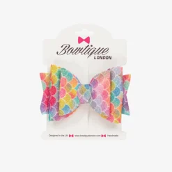 Bowtique London Hair Accessories*Girls Rainbow Mermaid Hair Clip (8cm)