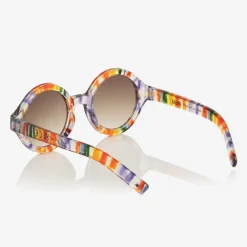 Molo Clothing Accessories*Girls Rainbow Stripe Sunglasses (UVA/UVB) Watercolour