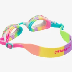 Bling2o Swimwear*Girls Rainbow Swimming Goggles