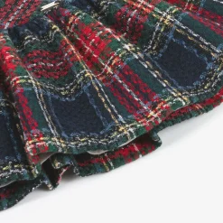 Mayoral Outfit Sets*Girls Red & Blue Check Skirt Set