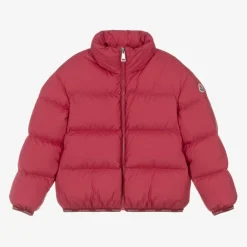 Moncler Enfant Coats & Jackets*Girls Red Abbadia Puffer Jacket