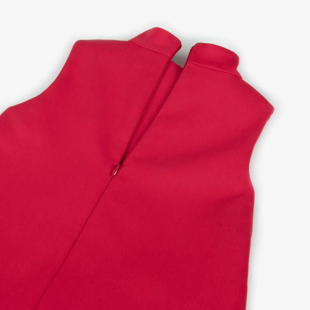 Jessie and James London Dresses*Girls Red Floral Dress